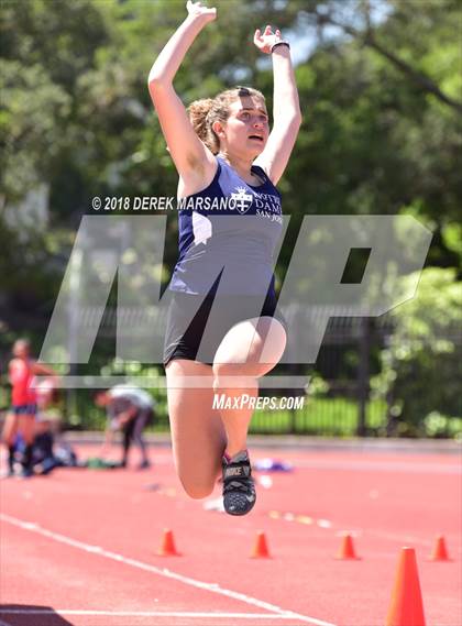 Thumbnail 3 in Serra Top 7 San Mateo (Girls Long Jump) photogallery.