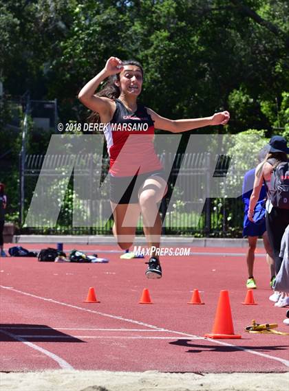 Thumbnail 1 in Serra Top 7 San Mateo (Girls Long Jump) photogallery.