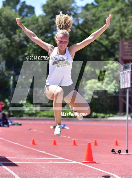 Thumbnail 3 in Serra Top 7 San Mateo (Girls Long Jump) photogallery.