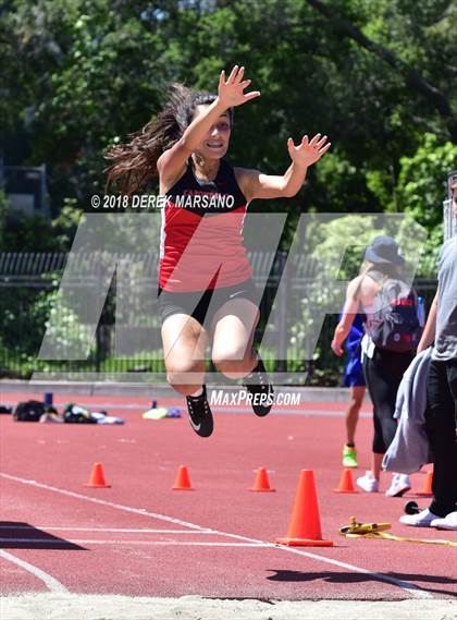 Thumbnail 2 in Serra Top 7 San Mateo (Girls Long Jump) photogallery.