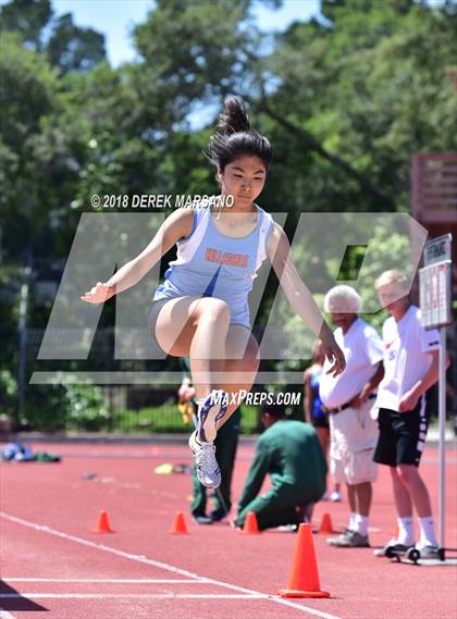 Thumbnail 1 in Serra Top 7 San Mateo (Girls Long Jump) photogallery.