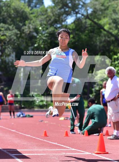 Thumbnail 3 in Serra Top 7 San Mateo (Girls Long Jump) photogallery.
