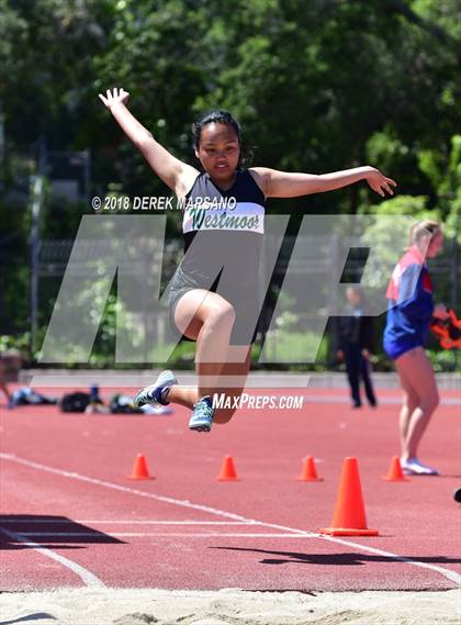 Thumbnail 1 in Serra Top 7 San Mateo (Girls Long Jump) photogallery.