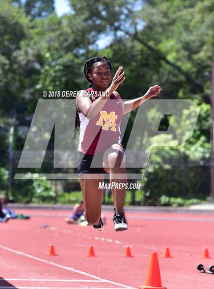Thumbnail 1 in Serra Top 7 San Mateo (Girls Long Jump) photogallery.