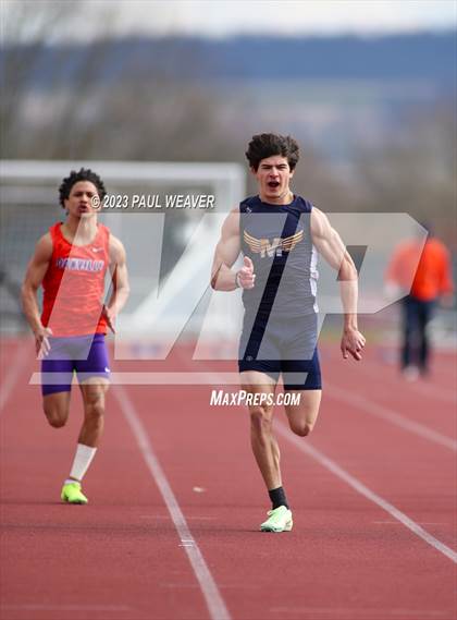 Thumbnail 1 in Montoursville @ Danville (boys events) photogallery.