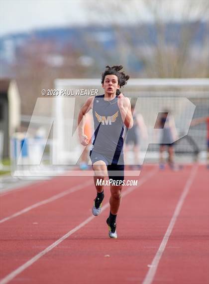 Thumbnail 1 in Montoursville @ Danville (boys events) photogallery.