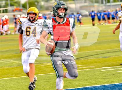 Thumbnail 1 in Basehor-Linwood @ Shawnee Mission West (Scrimmage) photogallery.