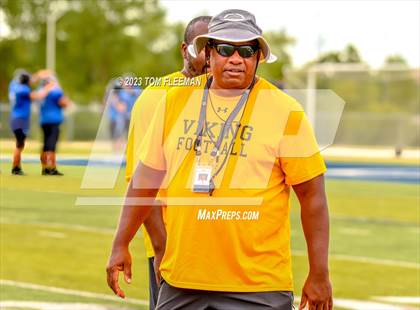 Thumbnail 1 in Basehor-Linwood @ Shawnee Mission West (Scrimmage) photogallery.