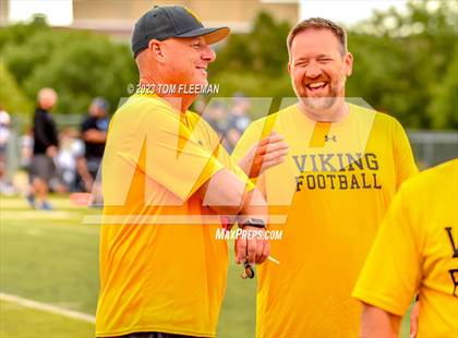 Thumbnail 2 in Basehor-Linwood @ Shawnee Mission West (Scrimmage) photogallery.