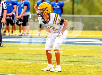 Thumbnail 2 in Basehor-Linwood @ Shawnee Mission West (Scrimmage) photogallery.