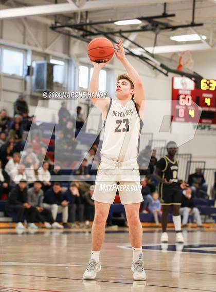 Thumbnail 2 in Devon Prep vs Delone Catholic (PIAA 3A Round 1) photogallery.
