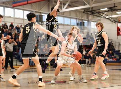 Thumbnail 1 in Devon Prep vs Delone Catholic (PIAA 3A Round 1) photogallery.