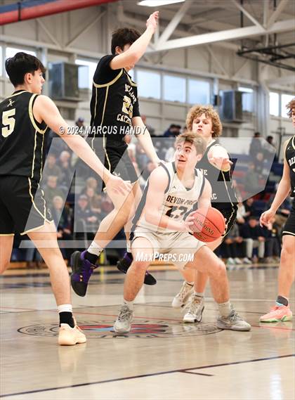 Thumbnail 2 in Devon Prep vs Delone Catholic (PIAA 3A Round 1) photogallery.