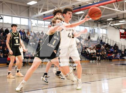 Thumbnail 2 in Devon Prep vs Delone Catholic (PIAA 3A Round 1) photogallery.