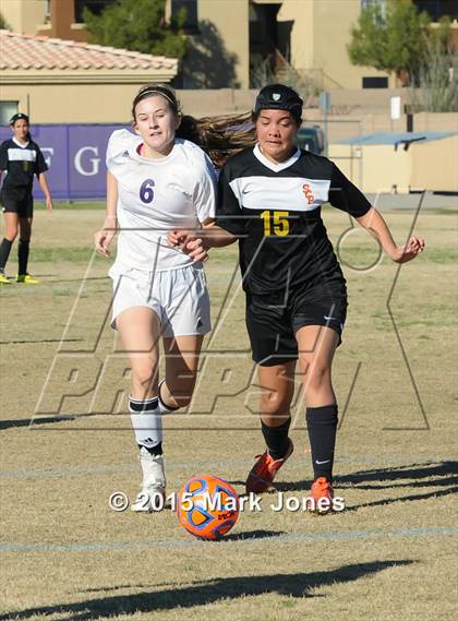 Thumbnail 3 in Northwest Christian vs. Seton Catholic (AIA D3 Playoff) photogallery.