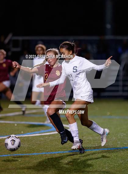 Thumbnail 3 in 11/1/21 Staples vs St Joseph (FCIAC Semifinals) photogallery.