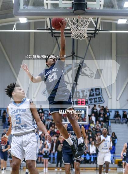 Thumbnail 1 in Clovis East @ Clovis North (CIF D1 Central Section Playoff) photogallery.