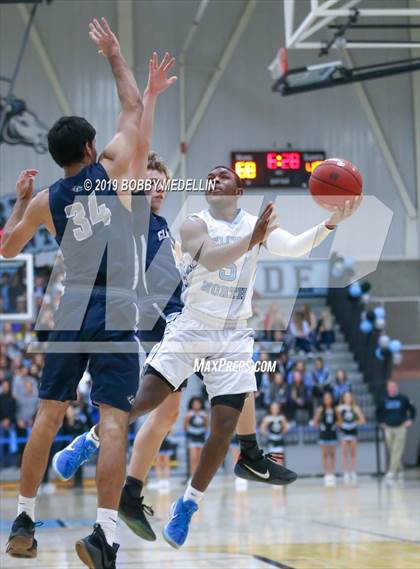 Thumbnail 2 in Clovis East @ Clovis North (CIF D1 Central Section Playoff) photogallery.