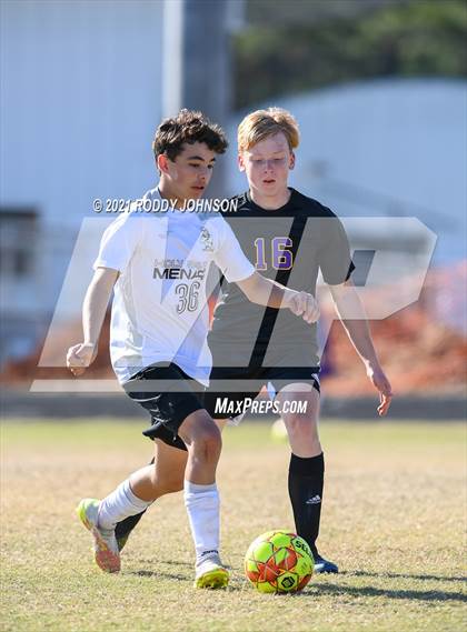 Thumbnail 2 in South Beauregard vs Holy Savior Menard photogallery.