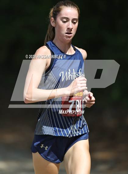 Thumbnail 1 in Girls Cobb County Cross Country Championships 2024 photogallery.