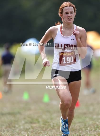Thumbnail 3 in Girls Cobb County Cross Country Championships 2024 photogallery.