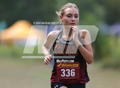Thumbnail 1 in Girls Cobb County Cross Country Championships 2024 photogallery.
