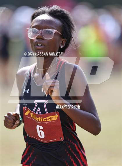 Thumbnail 1 in Girls Cobb County Cross Country Championships 2024 photogallery.