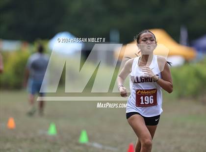 Thumbnail 2 in Girls Cobb County Cross Country Championships 2024 photogallery.