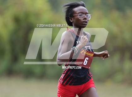 Thumbnail 3 in Girls Cobb County Cross Country Championships 2024 photogallery.