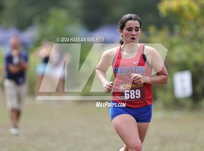 Thumbnail 1 in Girls Cobb County Cross Country Championships 2024 photogallery.