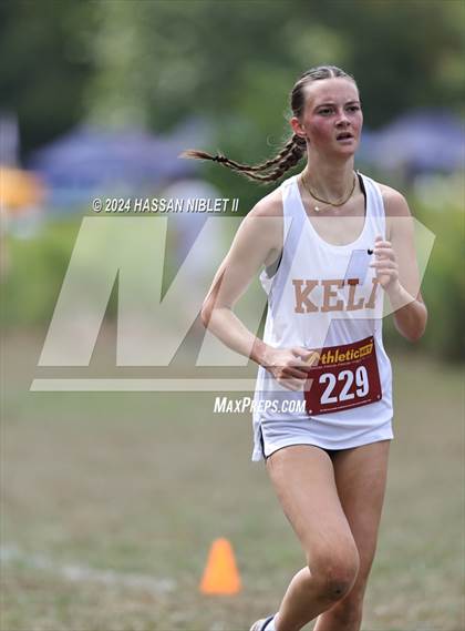Thumbnail 1 in Girls Cobb County Cross Country Championships 2024 photogallery.