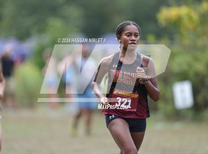 Thumbnail 3 in Girls Cobb County Cross Country Championships 2024 photogallery.