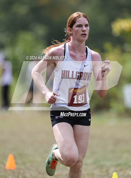 Thumbnail 2 in Girls Cobb County Cross Country Championships 2024 photogallery.