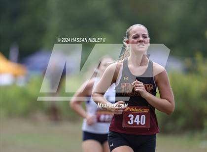 Thumbnail 2 in Girls Cobb County Cross Country Championships 2024 photogallery.