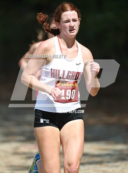 Thumbnail 3 in Girls Cobb County Cross Country Championships 2024 photogallery.