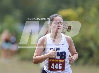 Thumbnail 2 in Girls Cobb County Cross Country Championships 2024 photogallery.