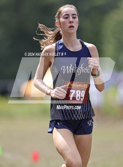 Thumbnail 2 in Girls Cobb County Cross Country Championships 2024 photogallery.