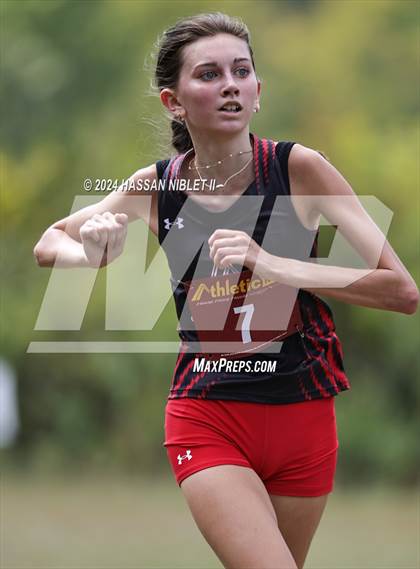 Thumbnail 3 in Girls Cobb County Cross Country Championships 2024 photogallery.