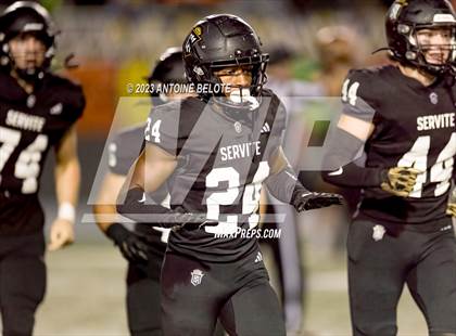 Thumbnail 2 in Los Alamitos vs. Servite photogallery.