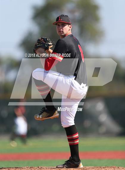 Thumbnail 3 in Orange Lutheran vs. Harvard-Westlake (The Boras Classic) photogallery.