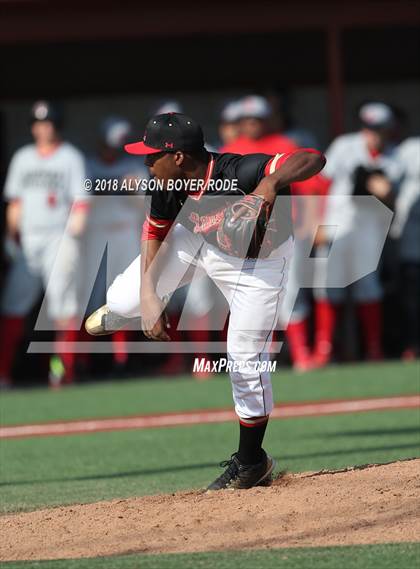 Thumbnail 1 in Orange Lutheran vs. Harvard-Westlake (The Boras Classic) photogallery.