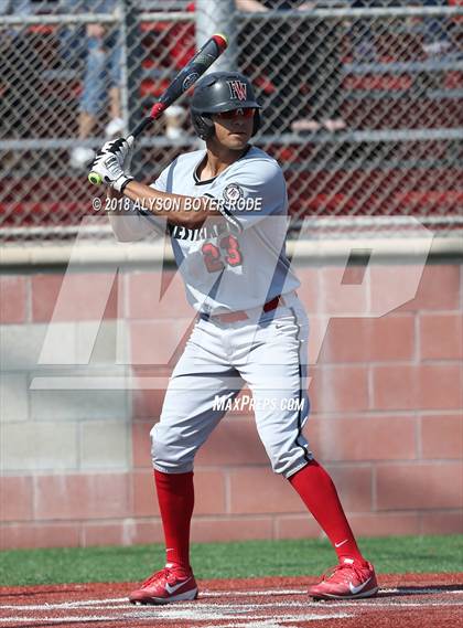 Thumbnail 3 in Orange Lutheran vs. Harvard-Westlake (The Boras Classic) photogallery.
