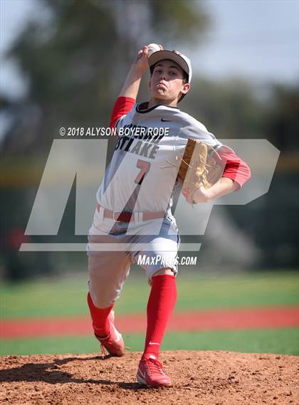 Thumbnail 3 in Orange Lutheran vs. Harvard-Westlake (The Boras Classic) photogallery.