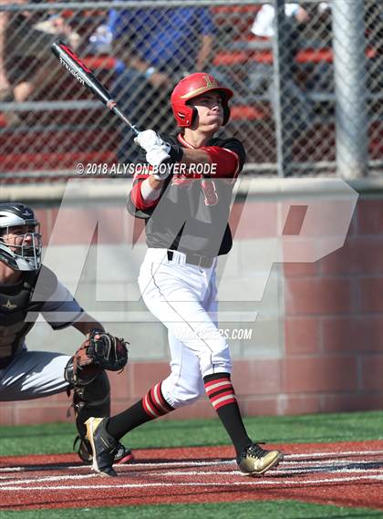 Thumbnail 3 in Orange Lutheran vs. Harvard-Westlake (The Boras Classic) photogallery.