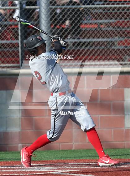 Thumbnail 3 in Orange Lutheran vs. Harvard-Westlake (The Boras Classic) photogallery.