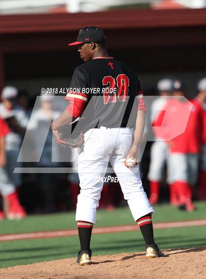 Thumbnail 3 in Orange Lutheran vs. Harvard-Westlake (The Boras Classic) photogallery.