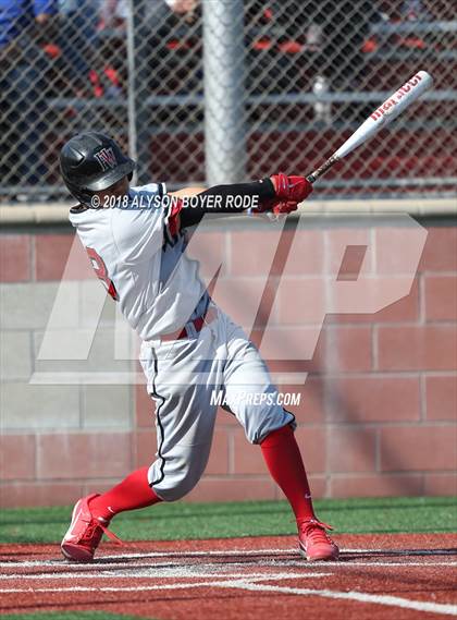 Thumbnail 2 in Orange Lutheran vs. Harvard-Westlake (The Boras Classic) photogallery.