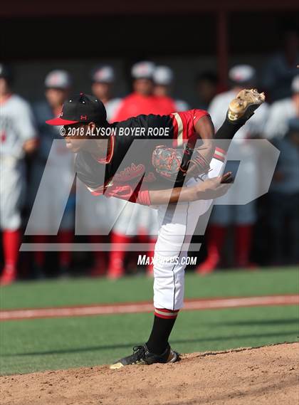 Thumbnail 3 in Orange Lutheran vs. Harvard-Westlake (The Boras Classic) photogallery.