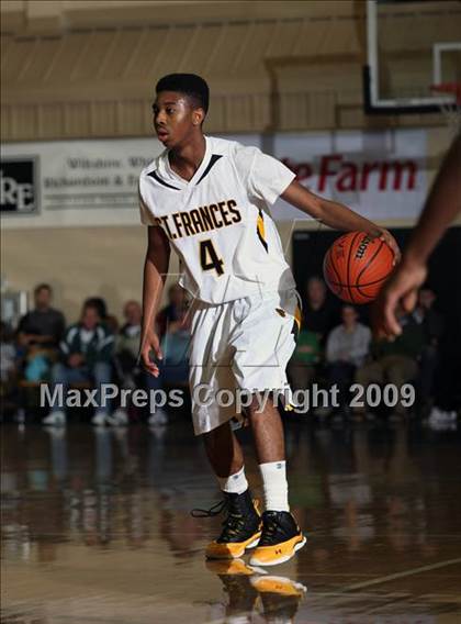 Thumbnail 3 in St. Benedict's Prep vs St. Frances (City of Palms Classic) photogallery.