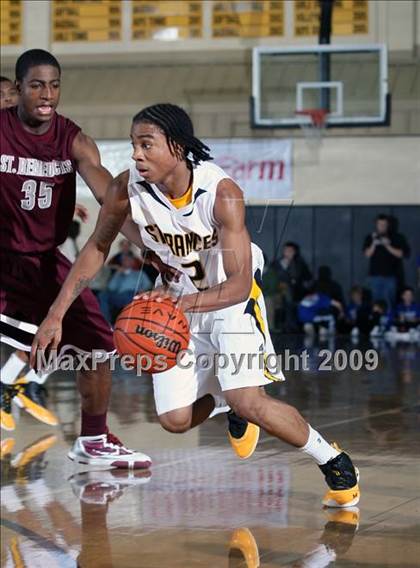 Thumbnail 1 in St. Benedict's Prep vs St. Frances (City of Palms Classic) photogallery.